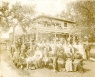 Krahn Family at the former Conklin Home, Seymour Township